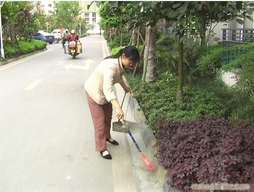 社区保洁